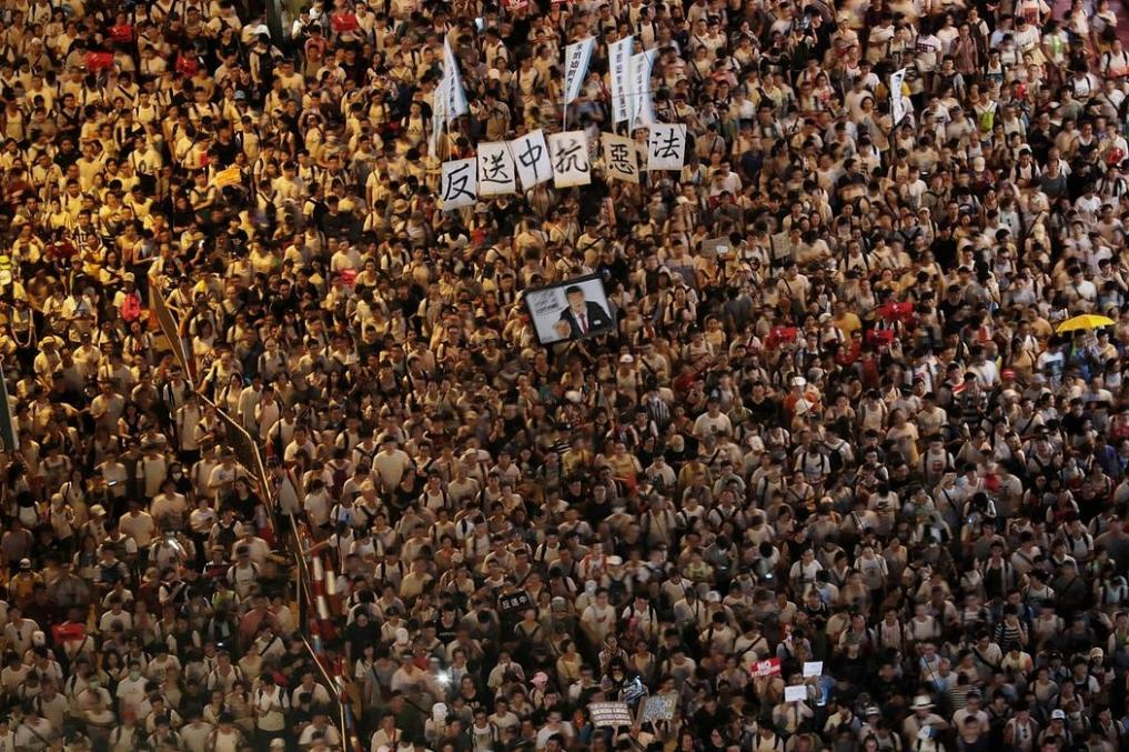 2019年6月香港“反送中”游行 - 在野党