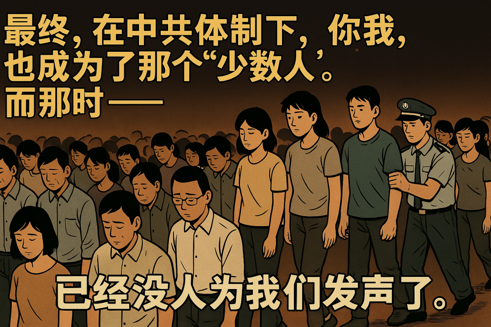 多数人的沉默，少数人的牺牲